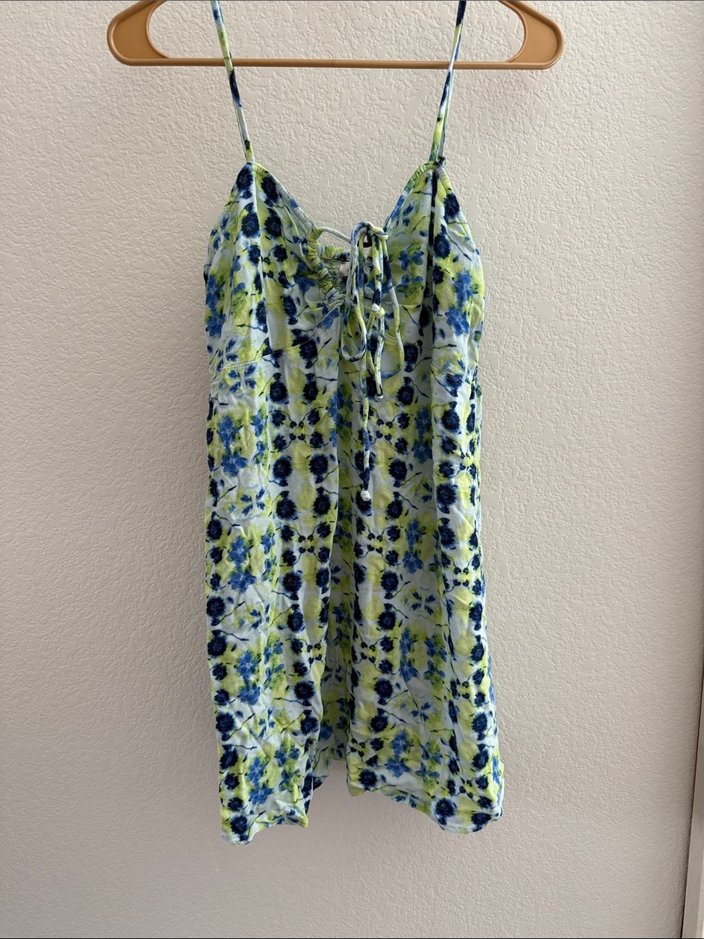 Aerie Blue and Green Dress
